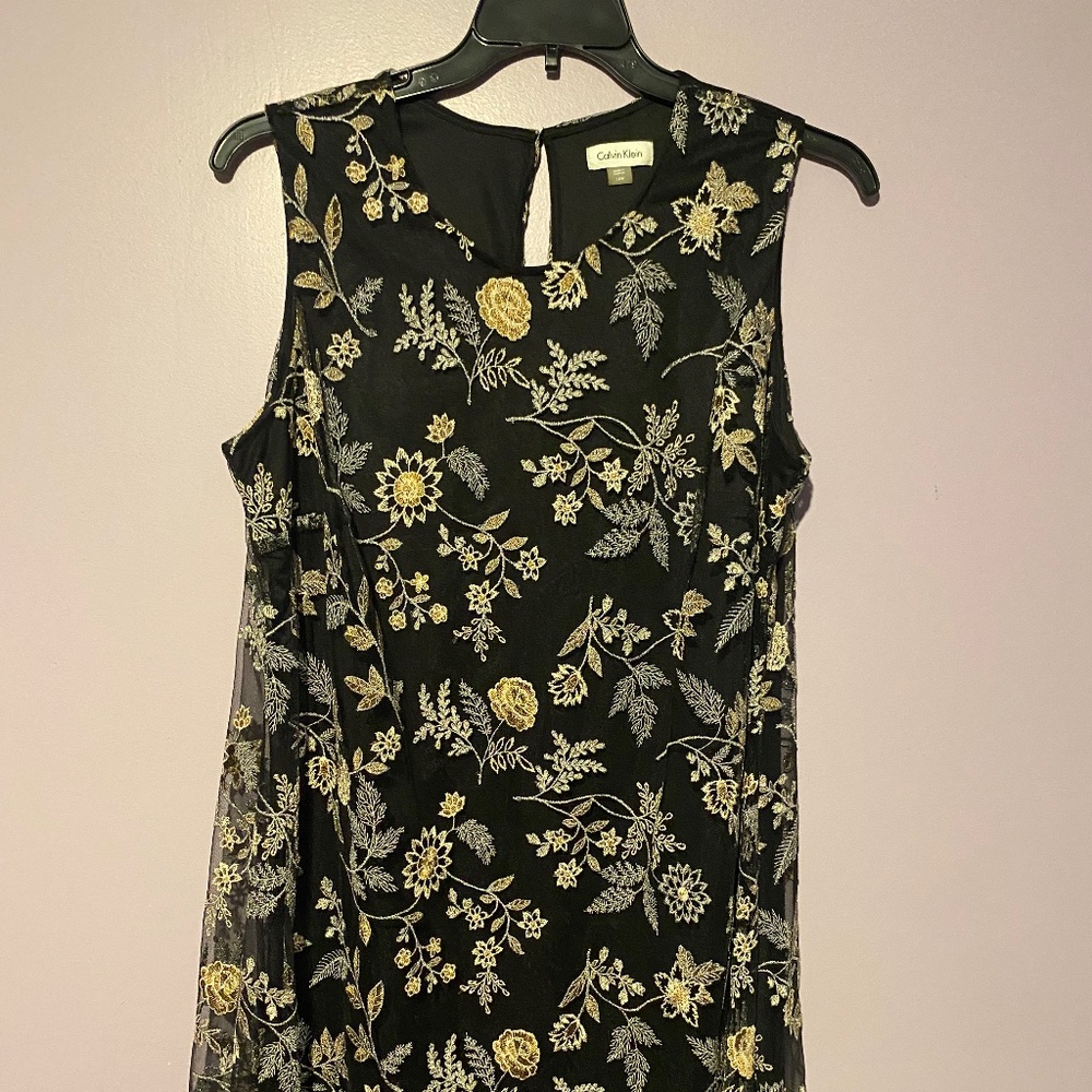 Calvin Klein Short Black Dress